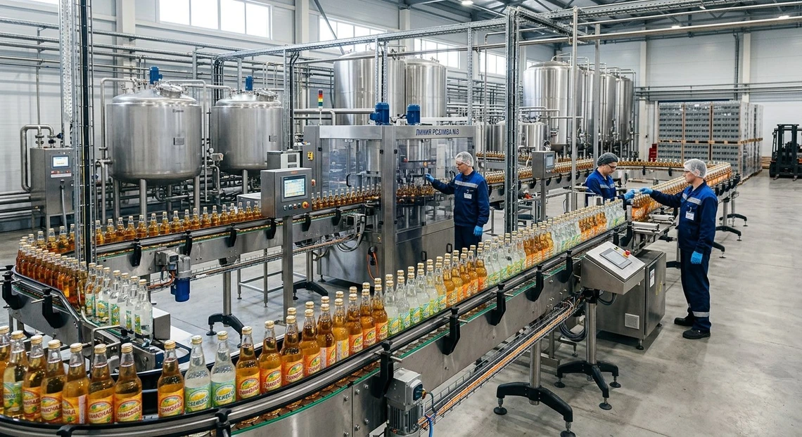 Очистка сточных вод производства газированных напитков